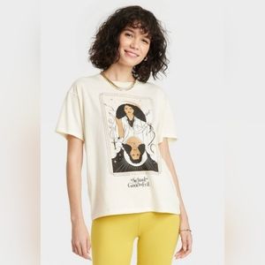 NWOT Jerry Leigh Netflix School of Good and Evil Agatha Graphic T shirt